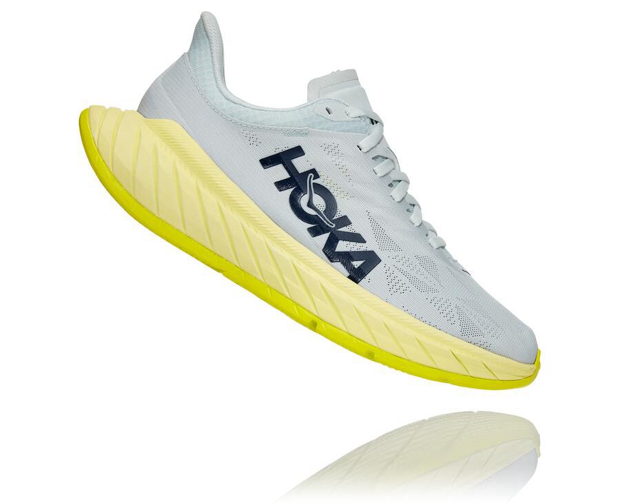 Hoka One One Koşu Ayakkabısı Kadın Beyaz - Carbon X 2 - EM2406571